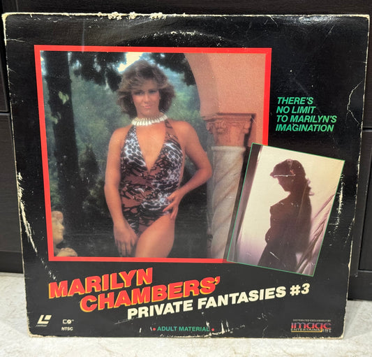 Marilyn Chambers #3: Private Fantasies – Laserdisc Used