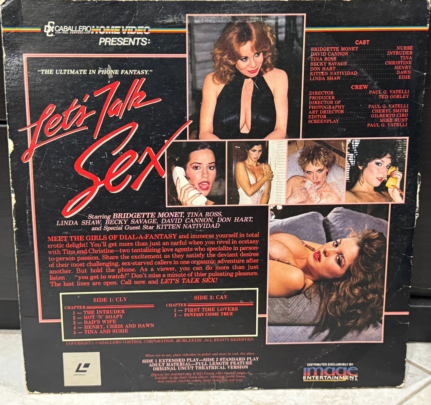 Let’s Talk Sex – Laserdisc Used