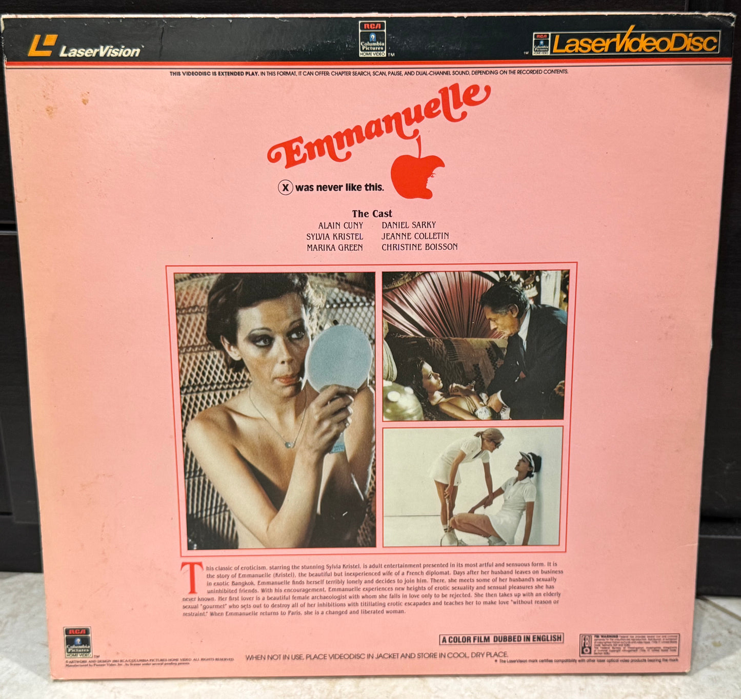 Emmanuelle – Laserdisc Used