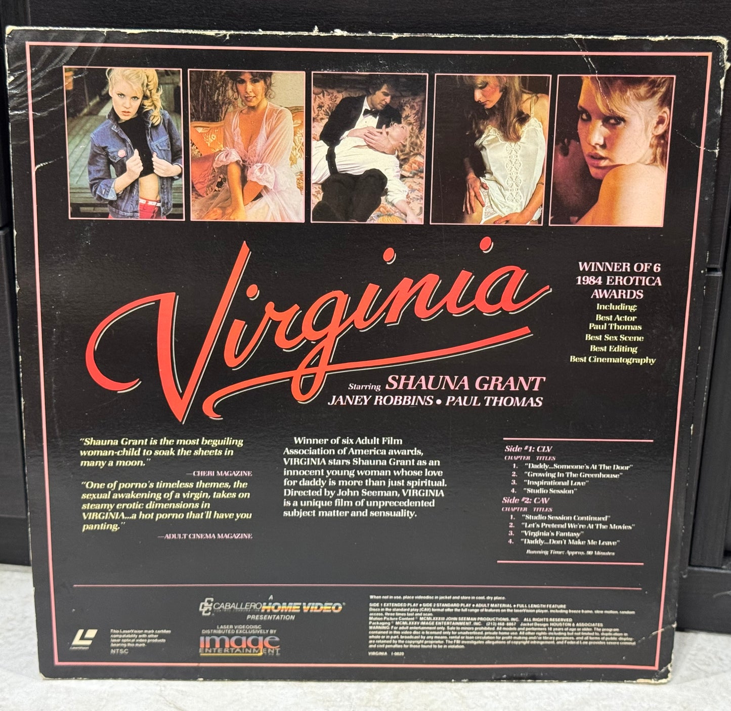 Virginia - Laserdisc Used