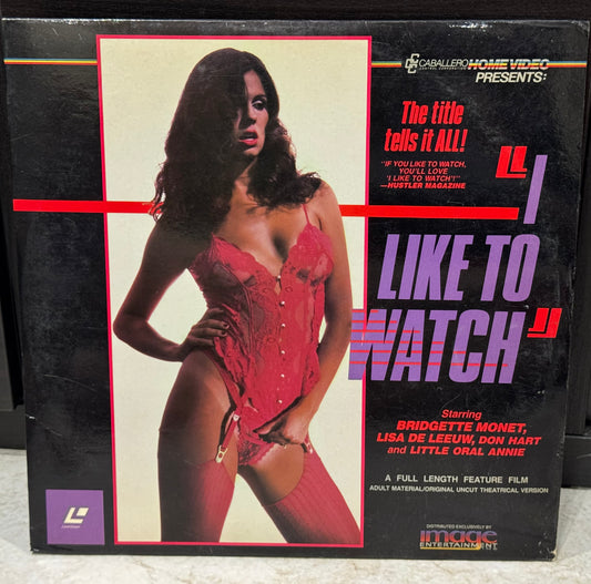 I Like To Watch – Laserdisc Used