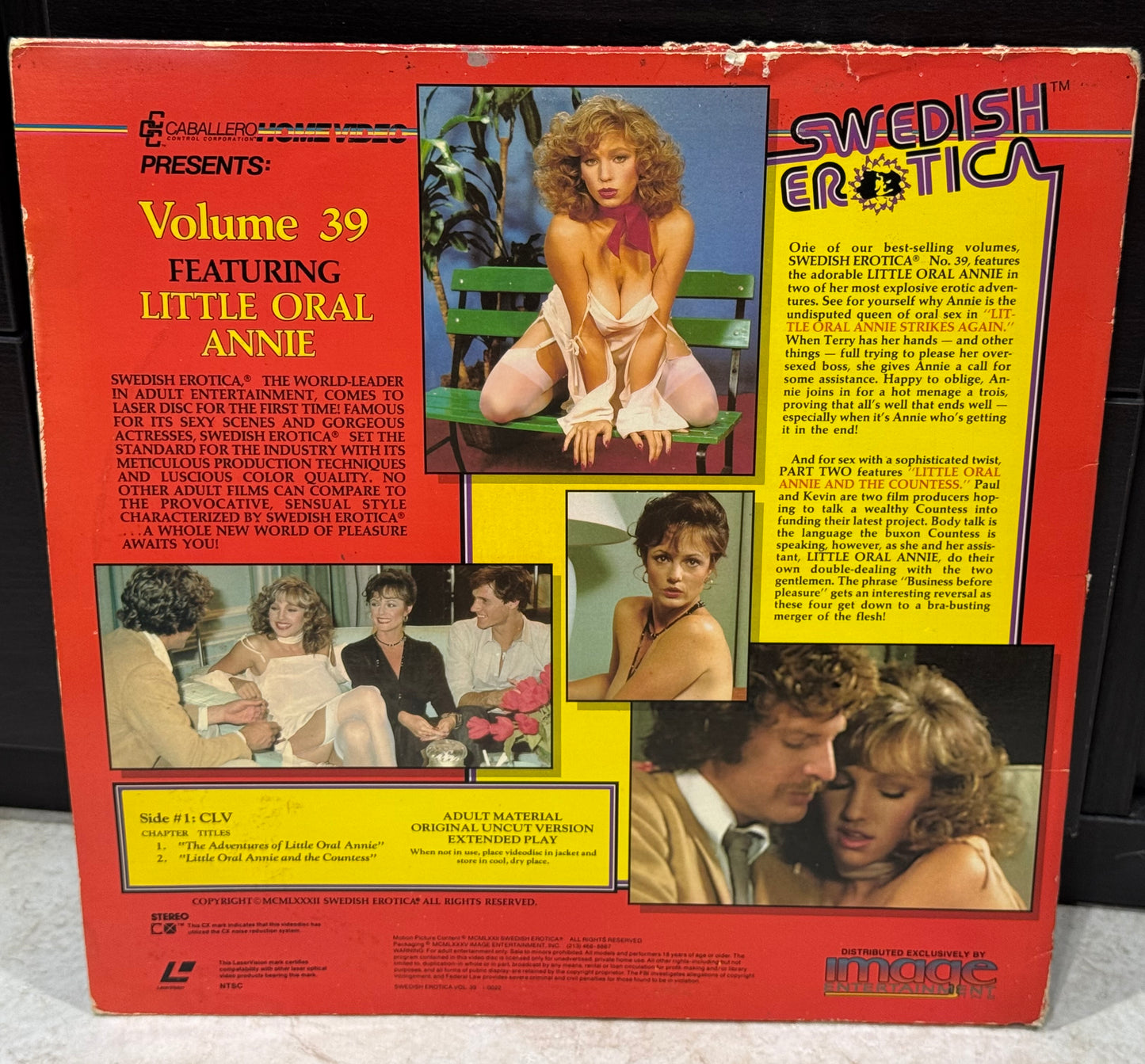 Swedish Erotica #39 – Laserdisc Used