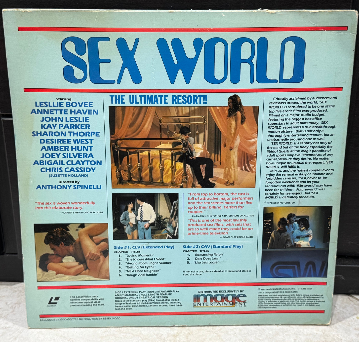 Sex World – Laserdisc Used