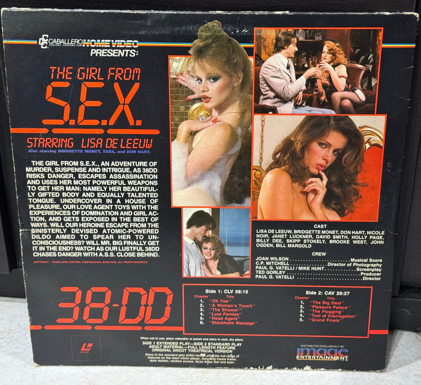 The Girl From S.E.X. - Laserdisc Used