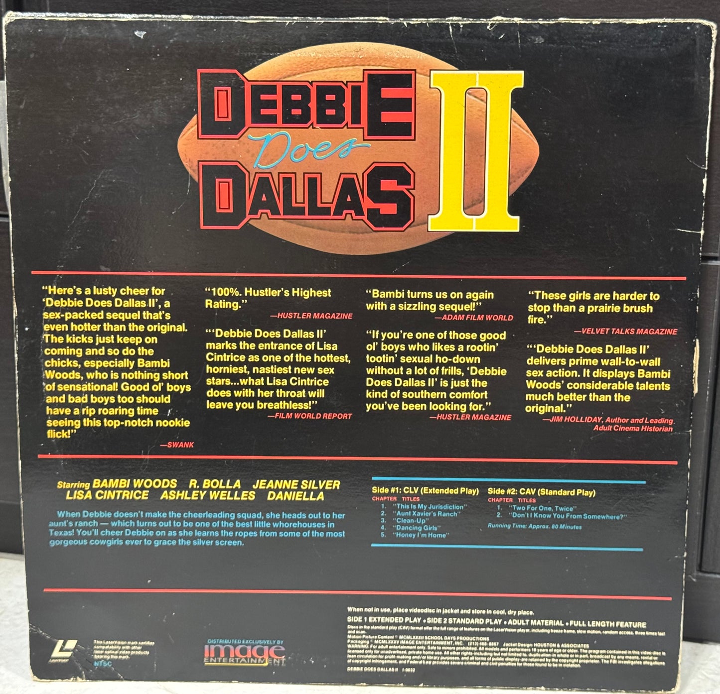 Debbie Does Dallas 2 - Laserdisc Used