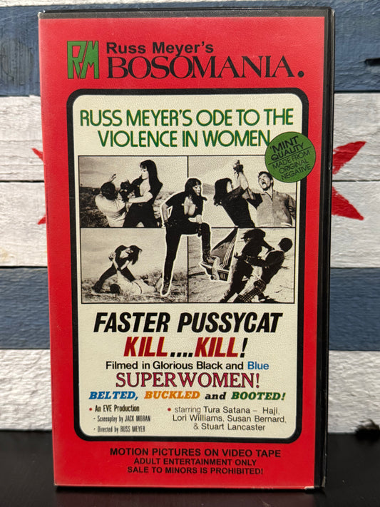 Russ Meyer’s Faster Pussycat! Kill! Kill! - RM Films Inc. VHS Used