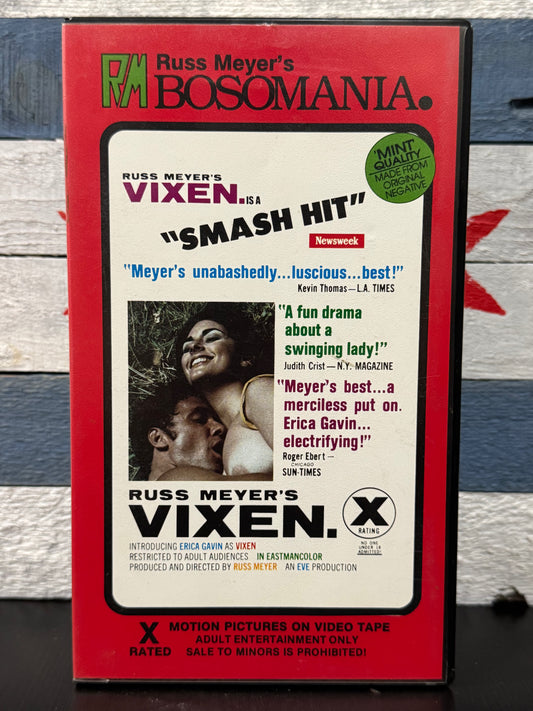 Russ Meyer’s Vixen - RM Films Inc. VHS Used
