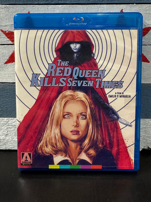 The Red Queen Kills Seven Times - Arrow Video Blu-ray Used