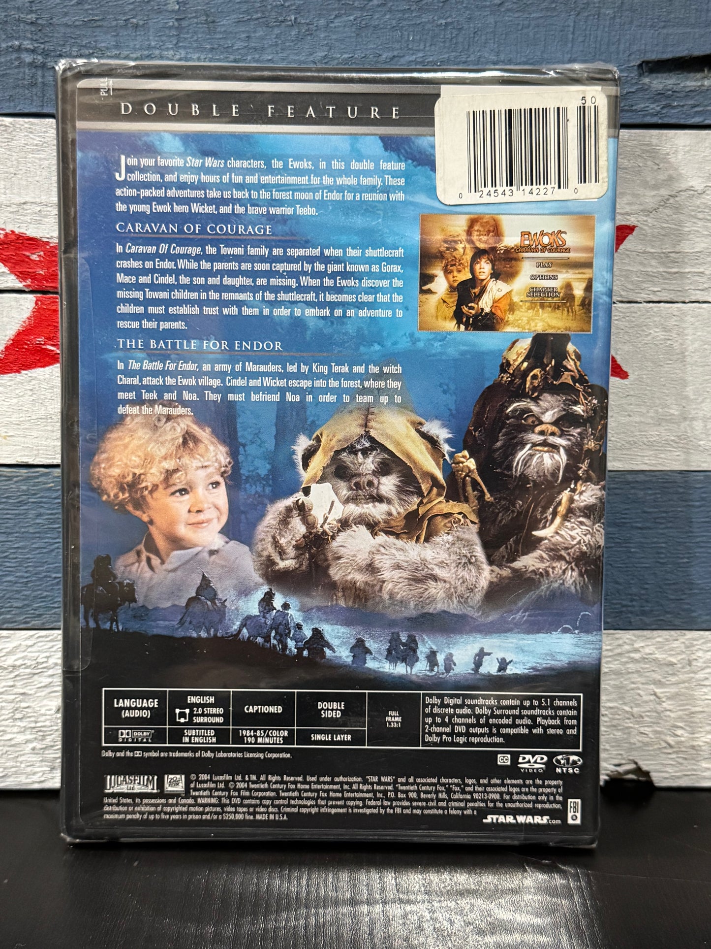 Star Wars Ewok Adventures Double Feature - DVD
