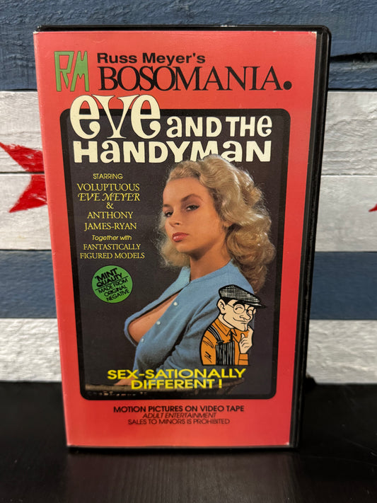 Russ Meyer’s Eve and the Handyman - VHS RM Films Inc. Used