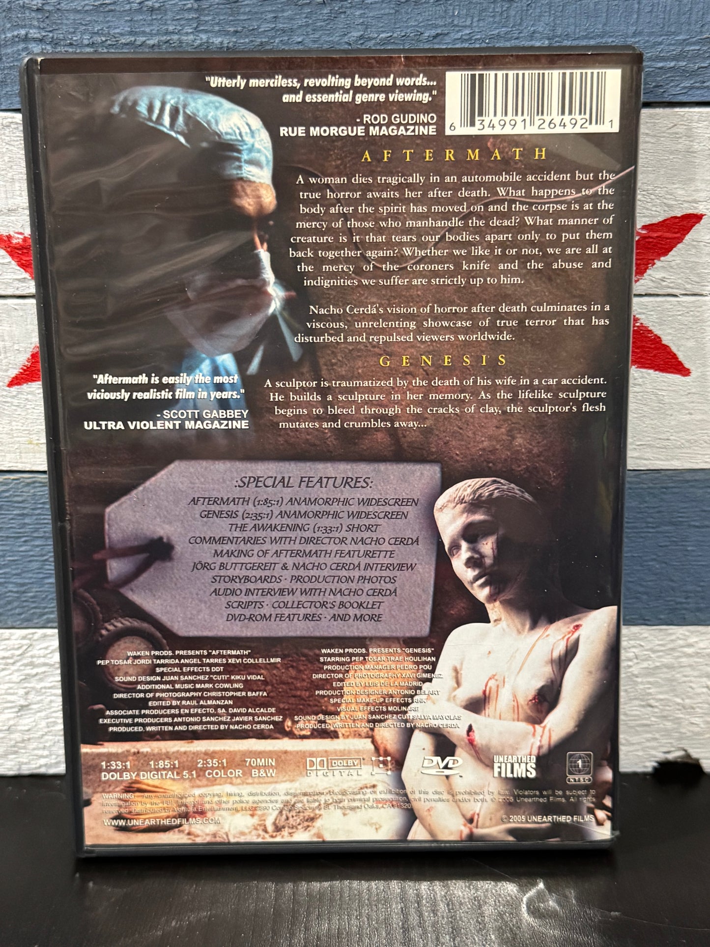 Aftermath / Genesis – Unearthed Films DVD Used
