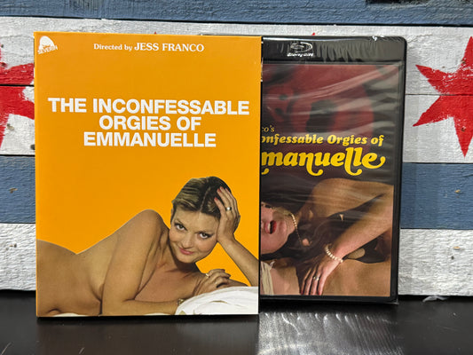 The Inconfessable Orgies of Emmanuelle w/ Slipcover – Severin Films Blu-ray