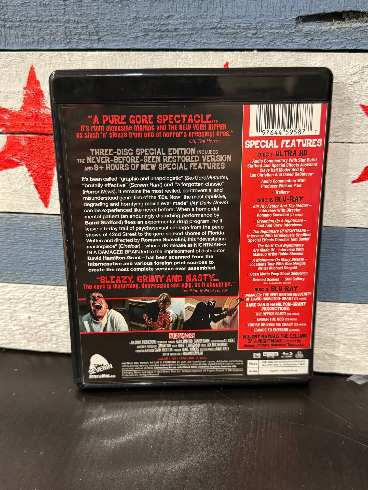 Nightmare 3-Disc 4K UHD + Blu-ray w/Slipcover – Severin Films