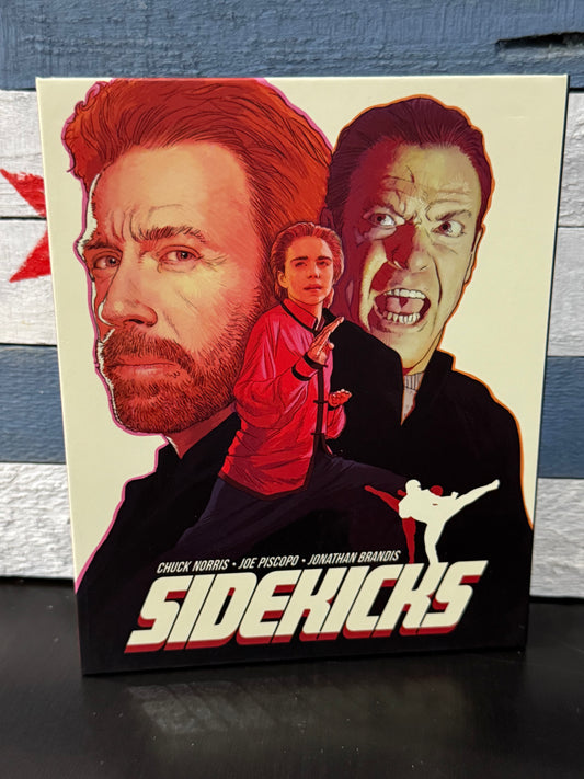 Sidekicks [4K UHD + Blu-ray, Limited Edition Ultra Box] – Vinegar Syndrome