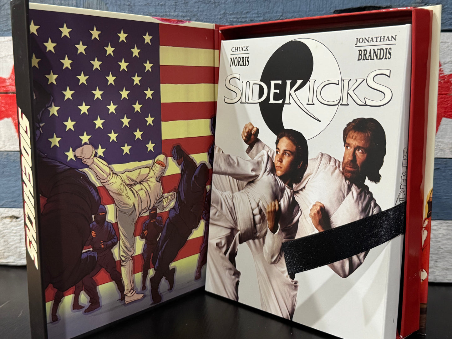 Sidekicks [4K UHD + Blu-ray, Limited Edition Ultra Box] – Vinegar Syndrome