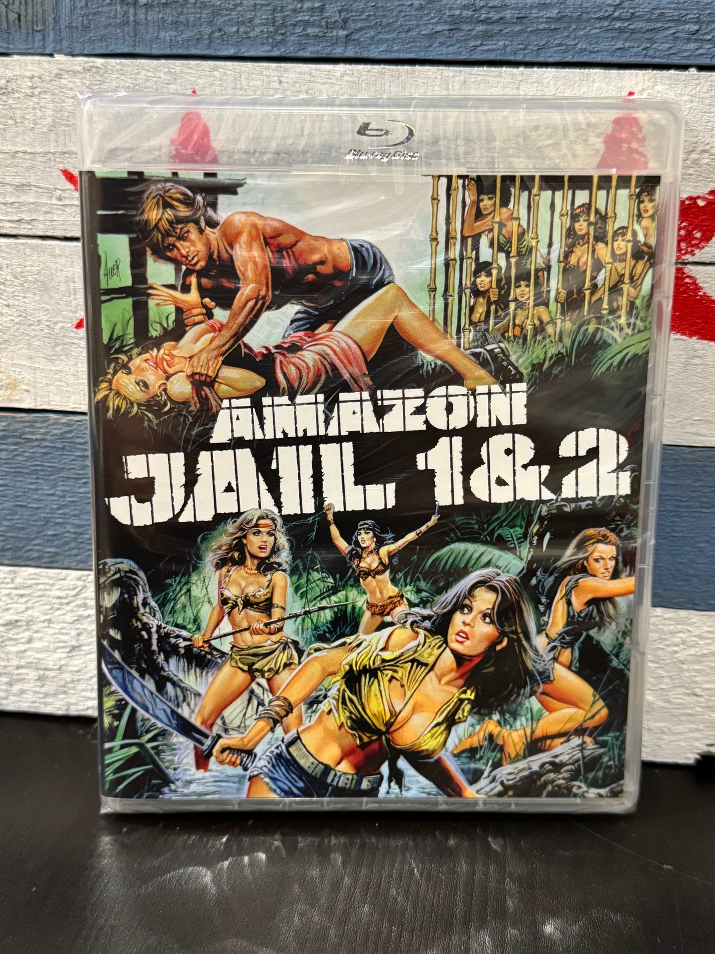 Amazon Jail 1 & 2 W/ Limited Edition Slipcover – Vinegar Syndrome Blu-ray