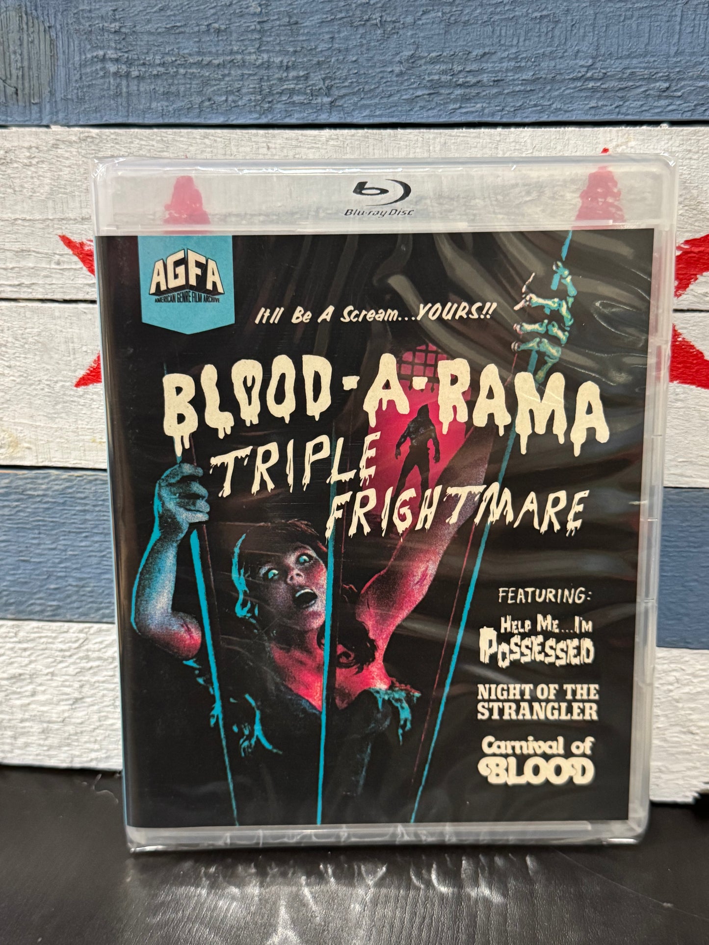 Blood-A-Rama Triple Frightmare W/ Limited Edition Slipcover – AGFA Blu-ray