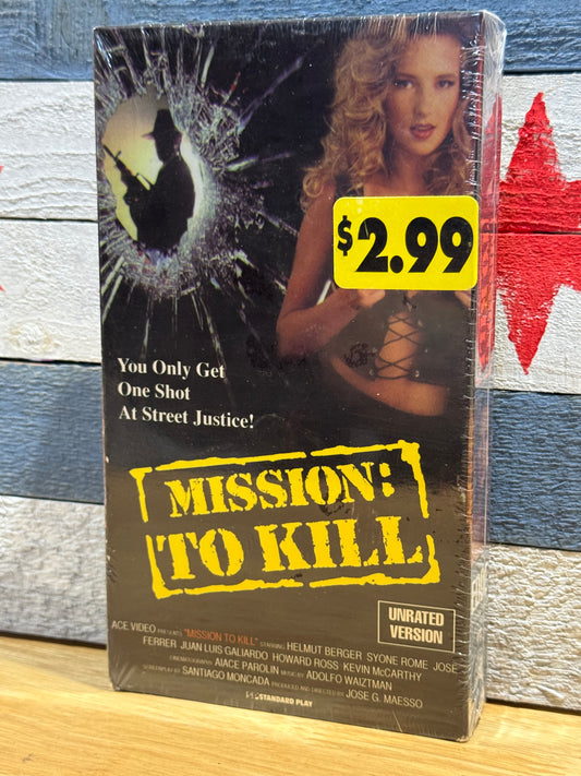 Mission: To Kill - Edde Entertainment VHS