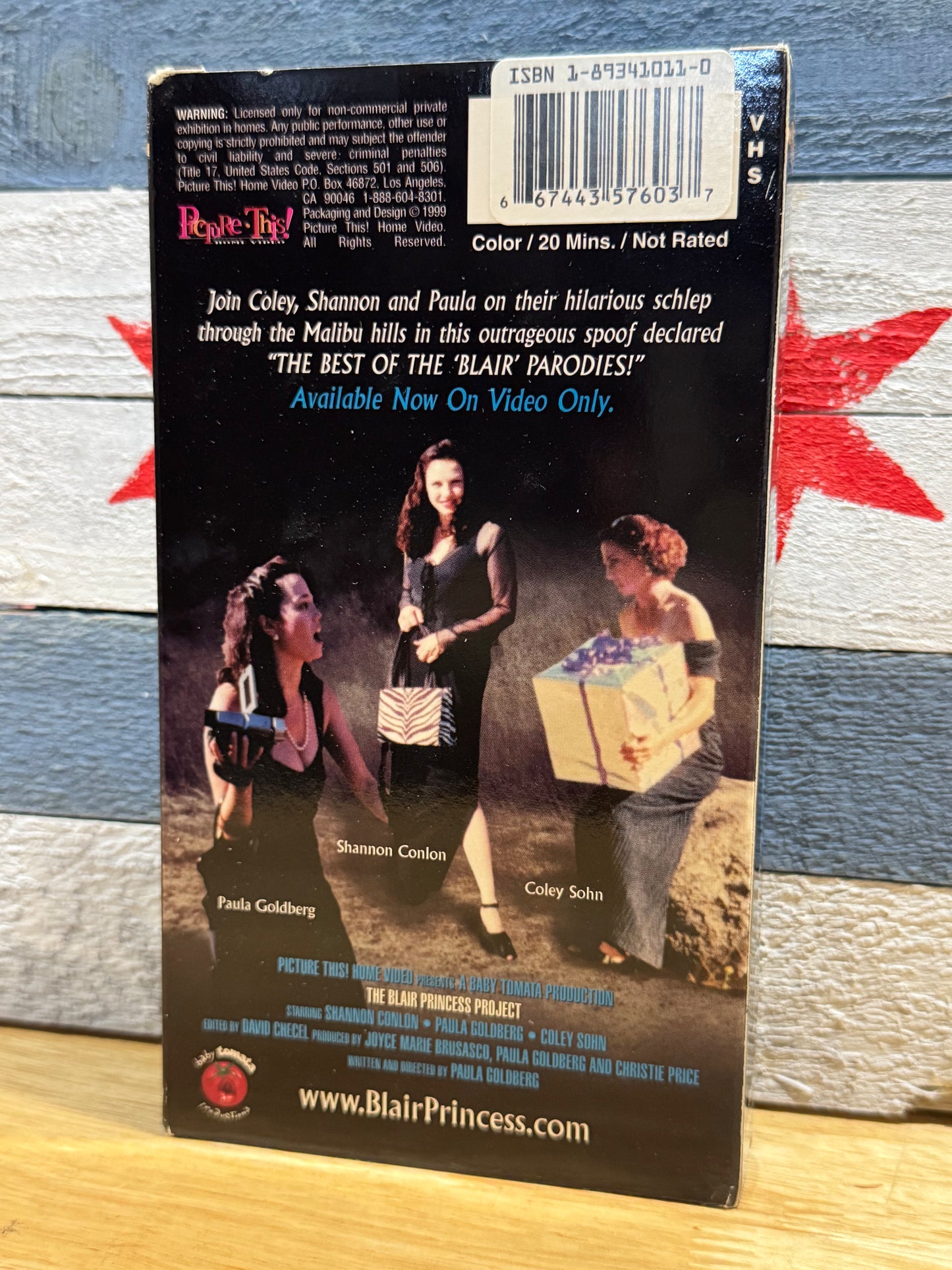 The Blair Princess Project - VHS Used