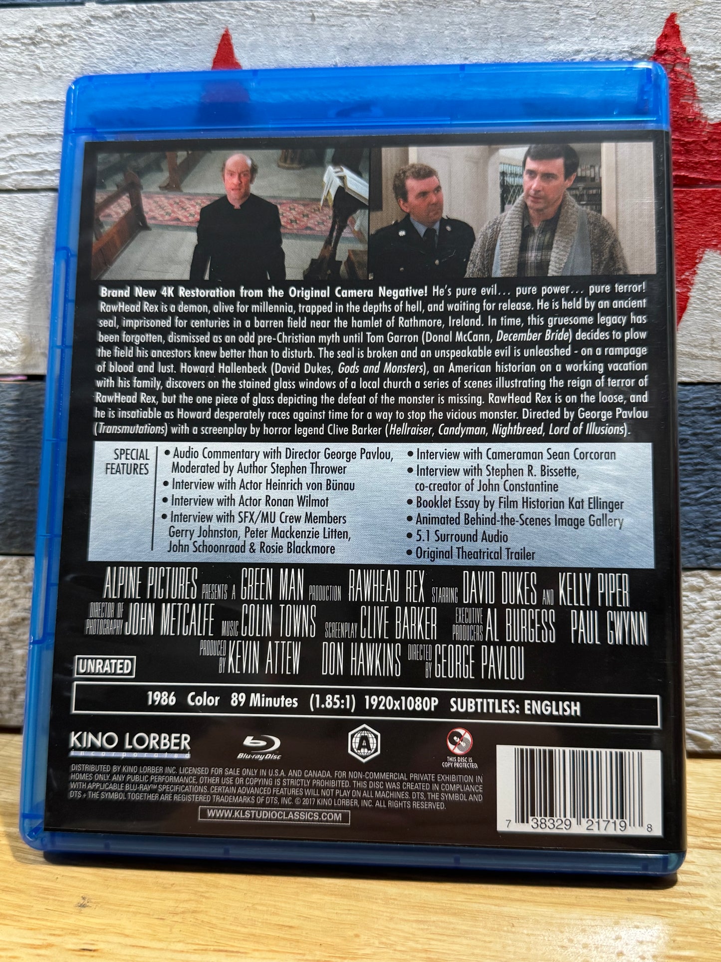 Rawhead Rex - Kino Lorber Blu-ray Used
