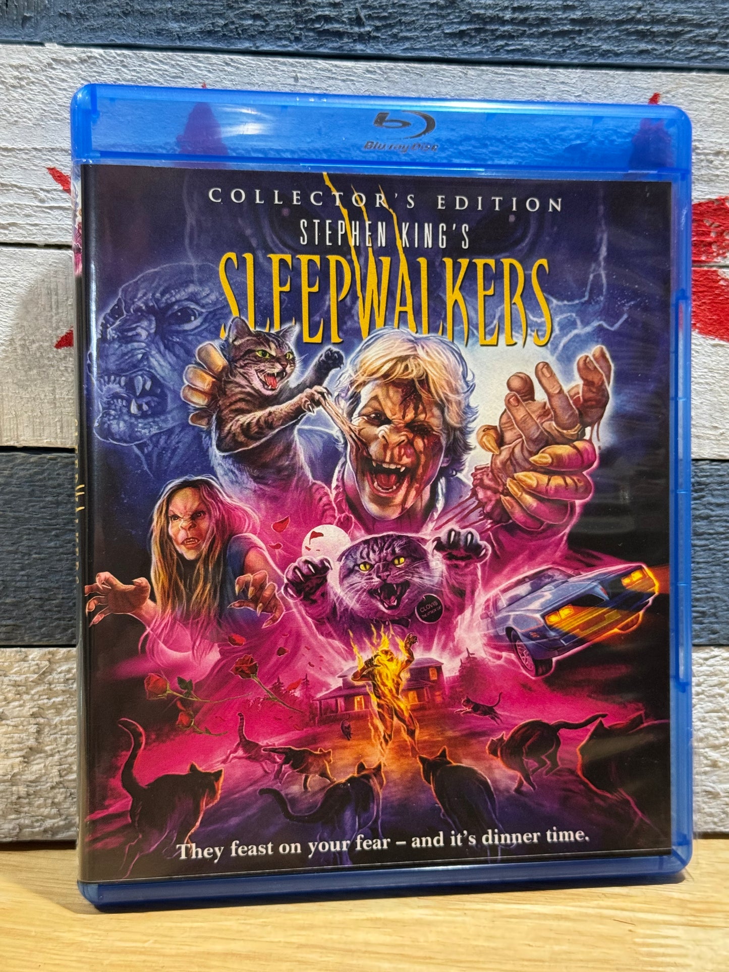 Stephen King’s Sleepwalkers - Scream Factory  Collector’s Edition Blu-ray w/ Slipcover Used