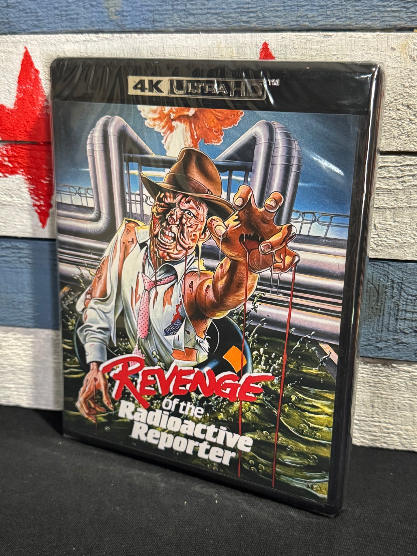 Revenge of the Radioactive Reporter (1990) Terror Vision - 4K UHD/Blu-ray 2 Disc Standard Edition w/ Slipcover