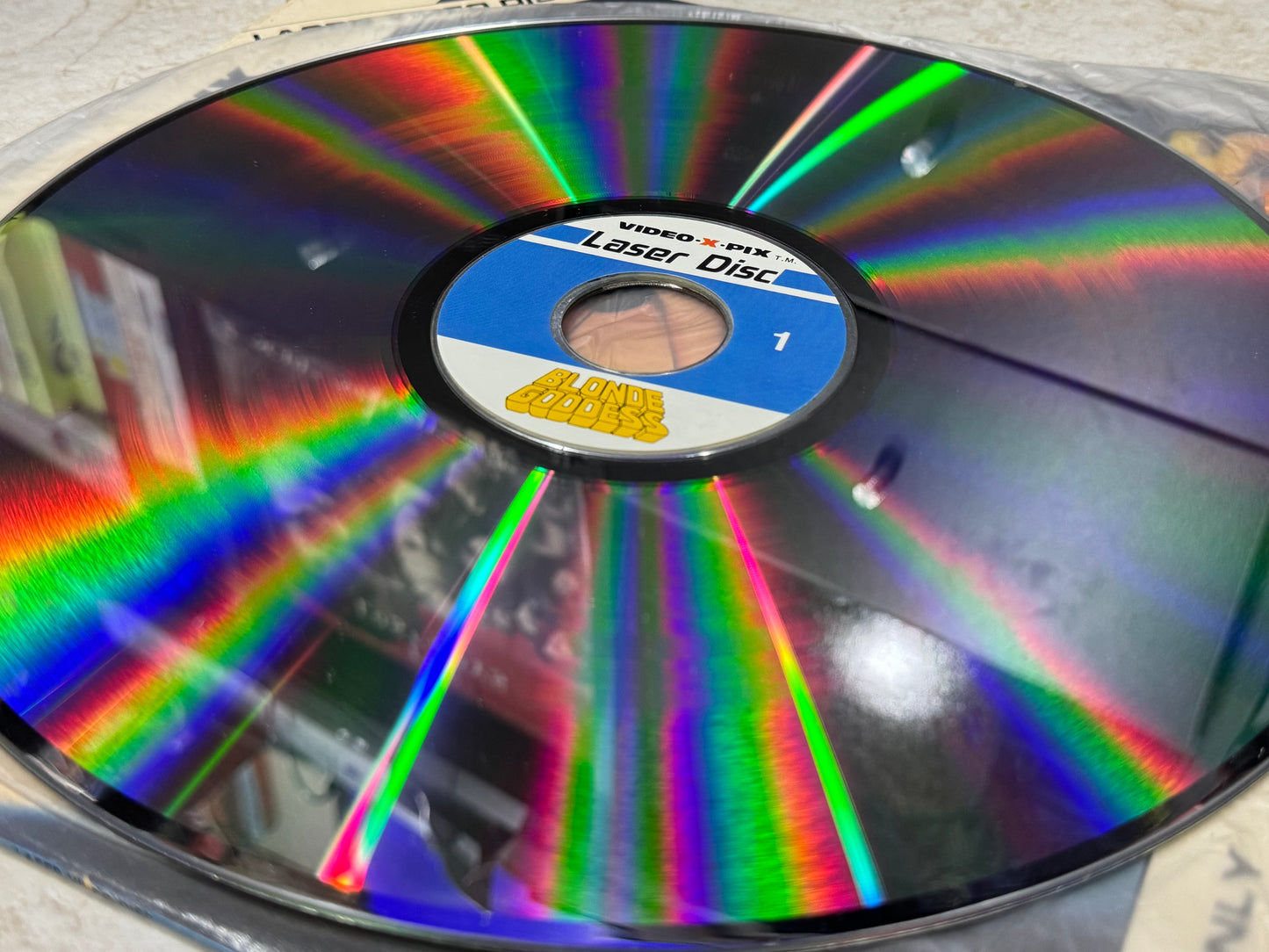 Blonde Goddess - Laserdisc Used