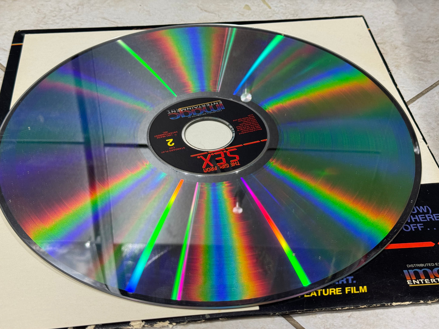 The Girl From S.E.X. - Laserdisc Used
