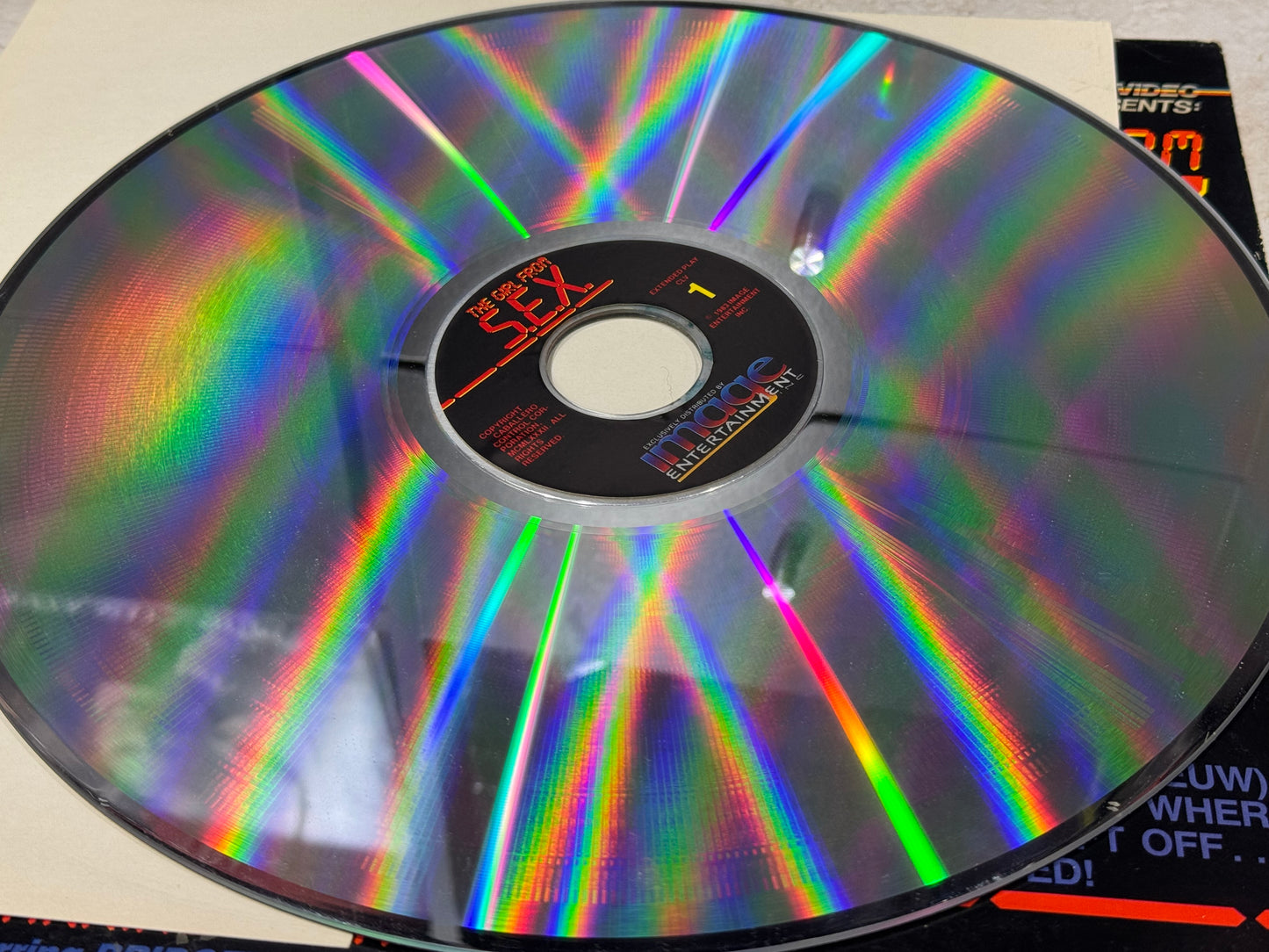 The Girl From S.E.X. - Laserdisc Used