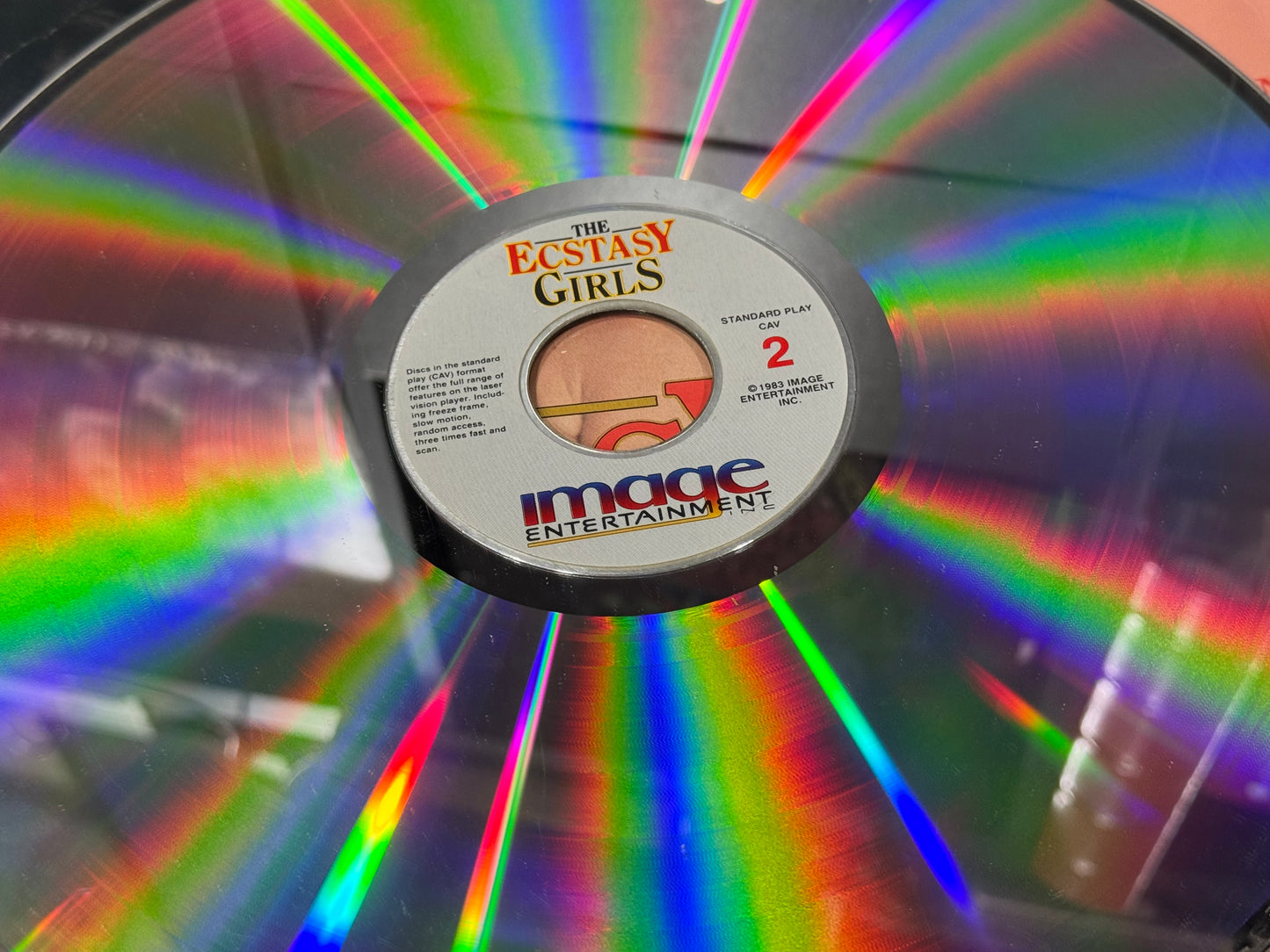 The Ecstasy Girls - Laserdisc Used