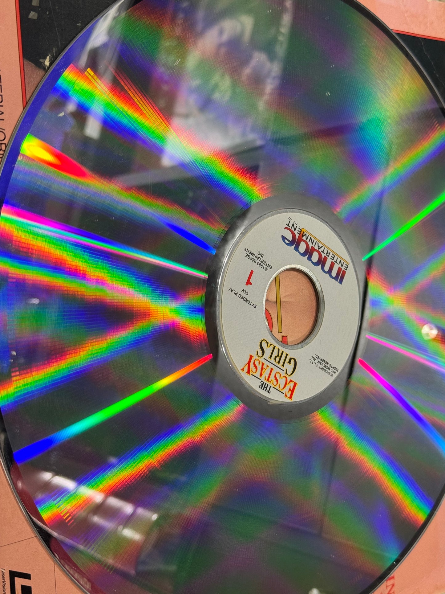 The Ecstasy Girls - Laserdisc Used