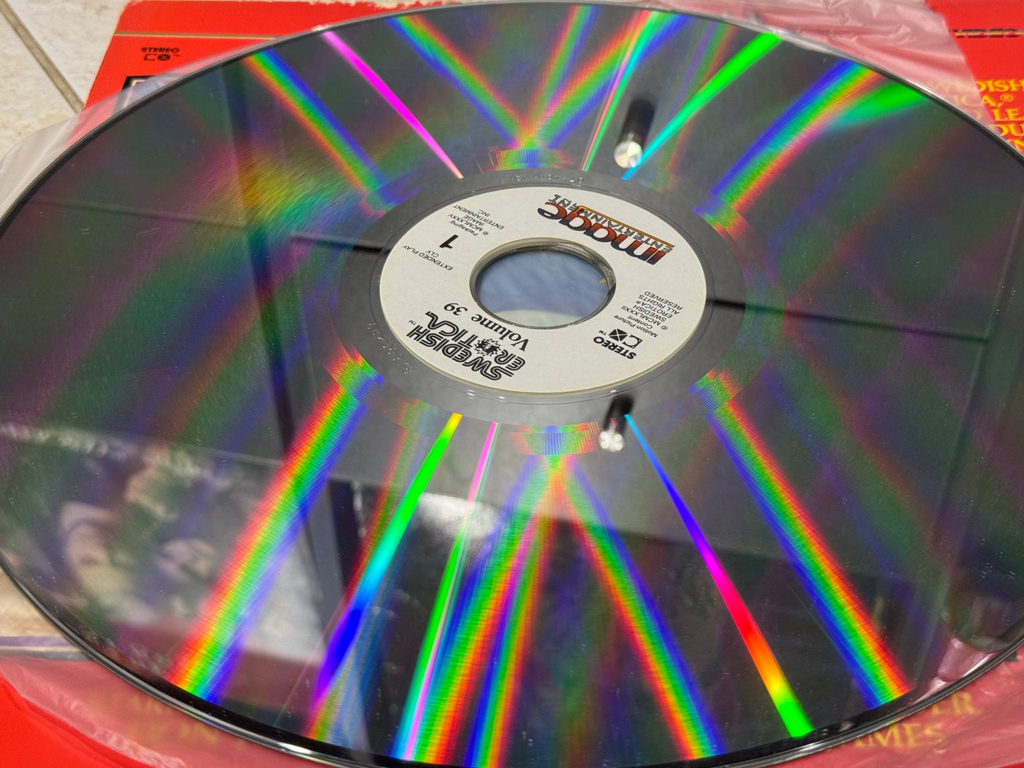 Swedish Erotica #39 – Laserdisc Used