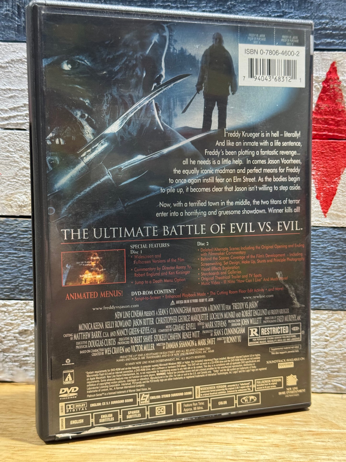 Freddy vs. Jason - DVD Used