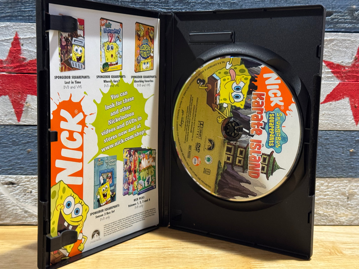 SpongeBob SquarePants Karate Island - DVD Used