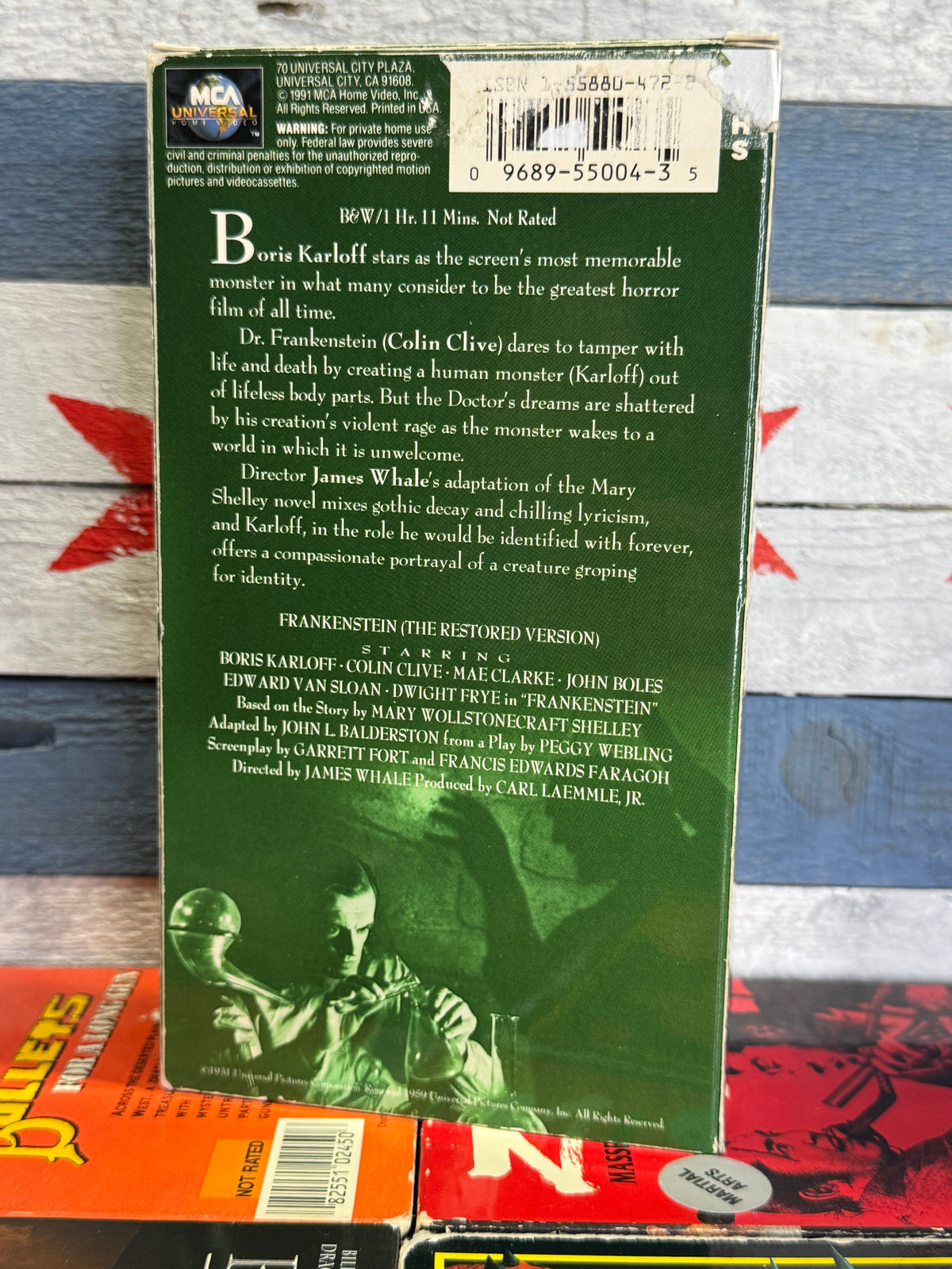 Frankenstein: - VHS Used