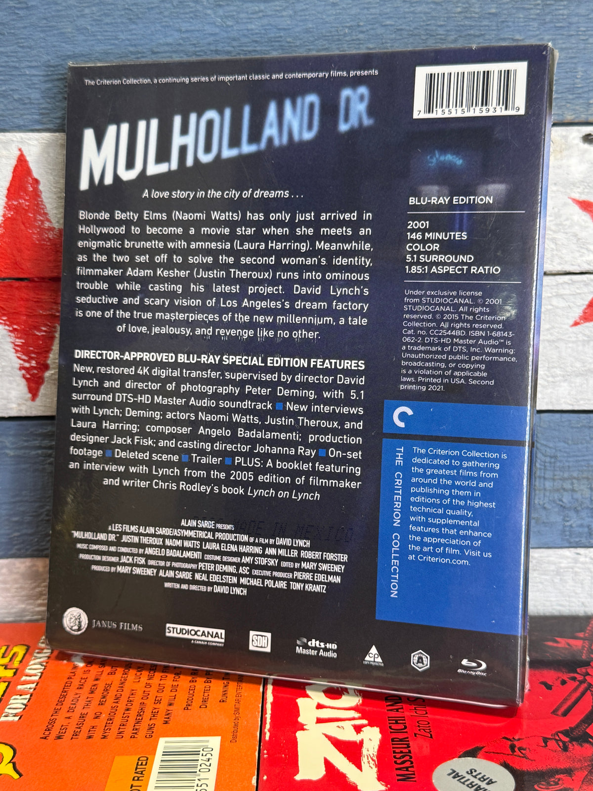 Mulholland Dr. : The Criterion Collection Blu-ray