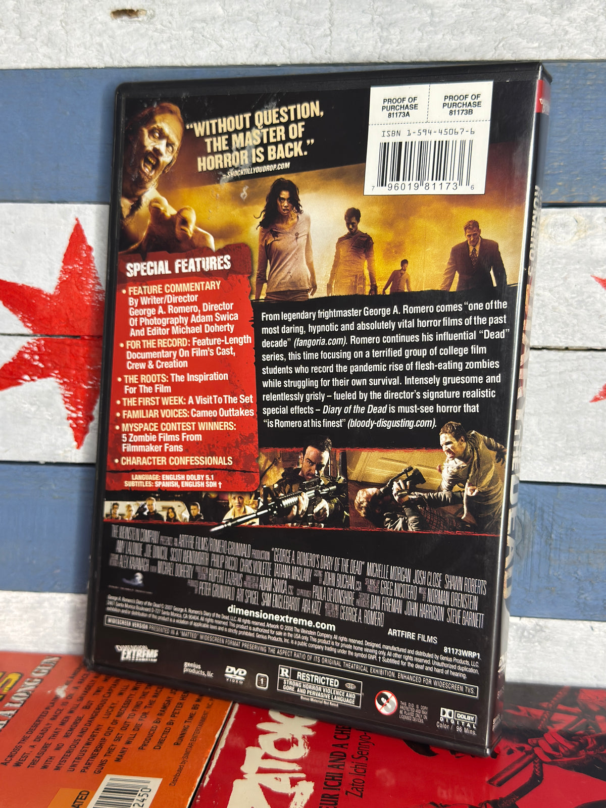George A. Romero’s: Diary of the Dead - DVD Used