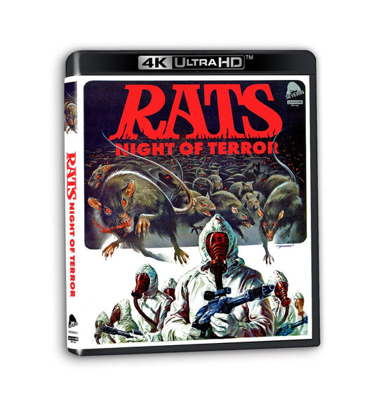 Rats: Night of Terror [LE 3-Disc 4K UHD + CD w/Exclusive Slipcover] Severin Films