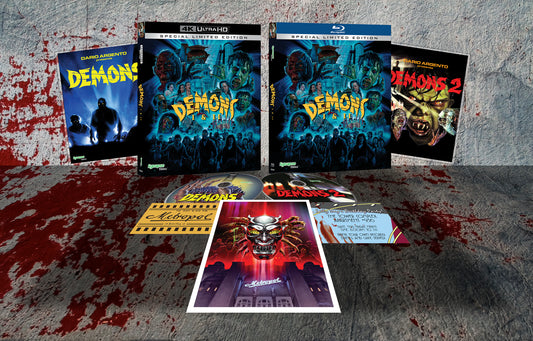 Demons & Demons 2 [1080p Blu-ray Two-disc Limited Edition] Synapse Films