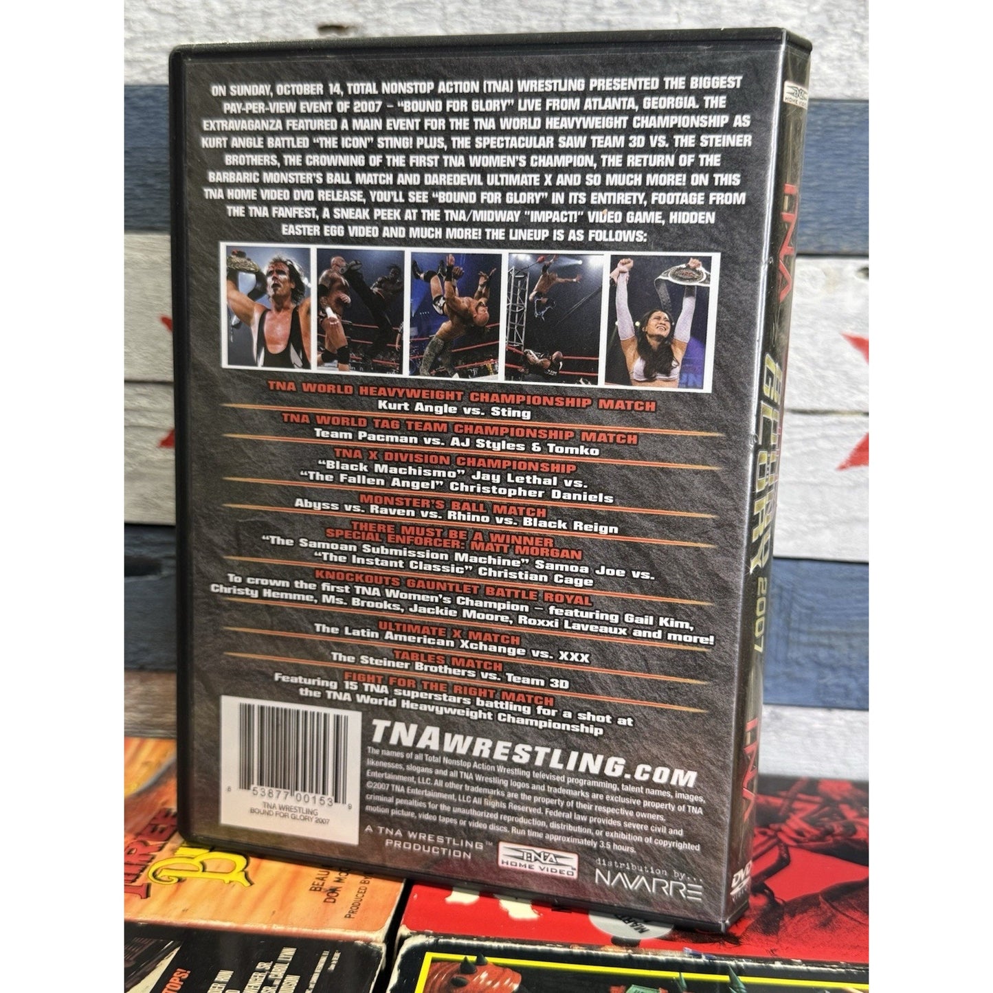 TNA Wrestling : Bound For Glory 2007 - DVD Used