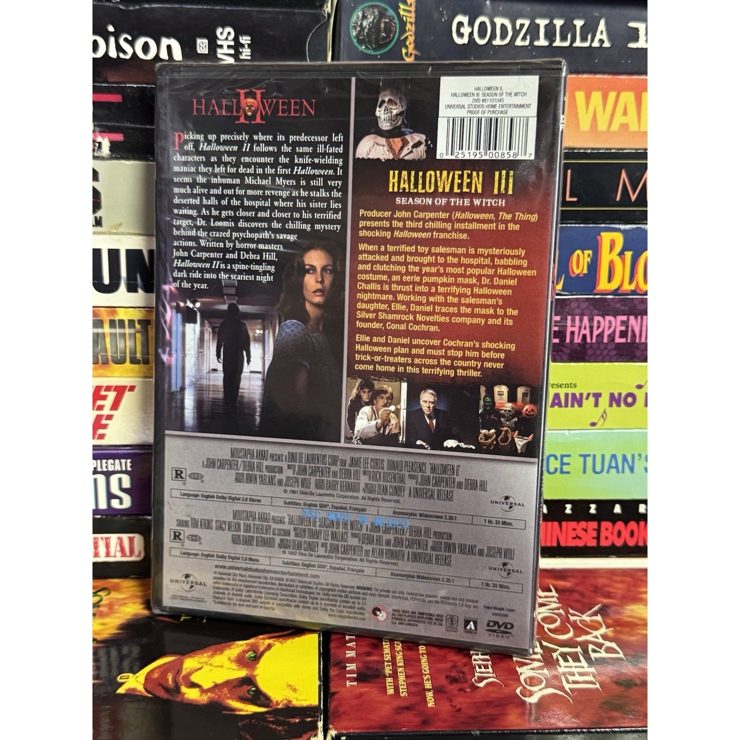 Halloween II / Halloween III: Season of the Witch - DVD