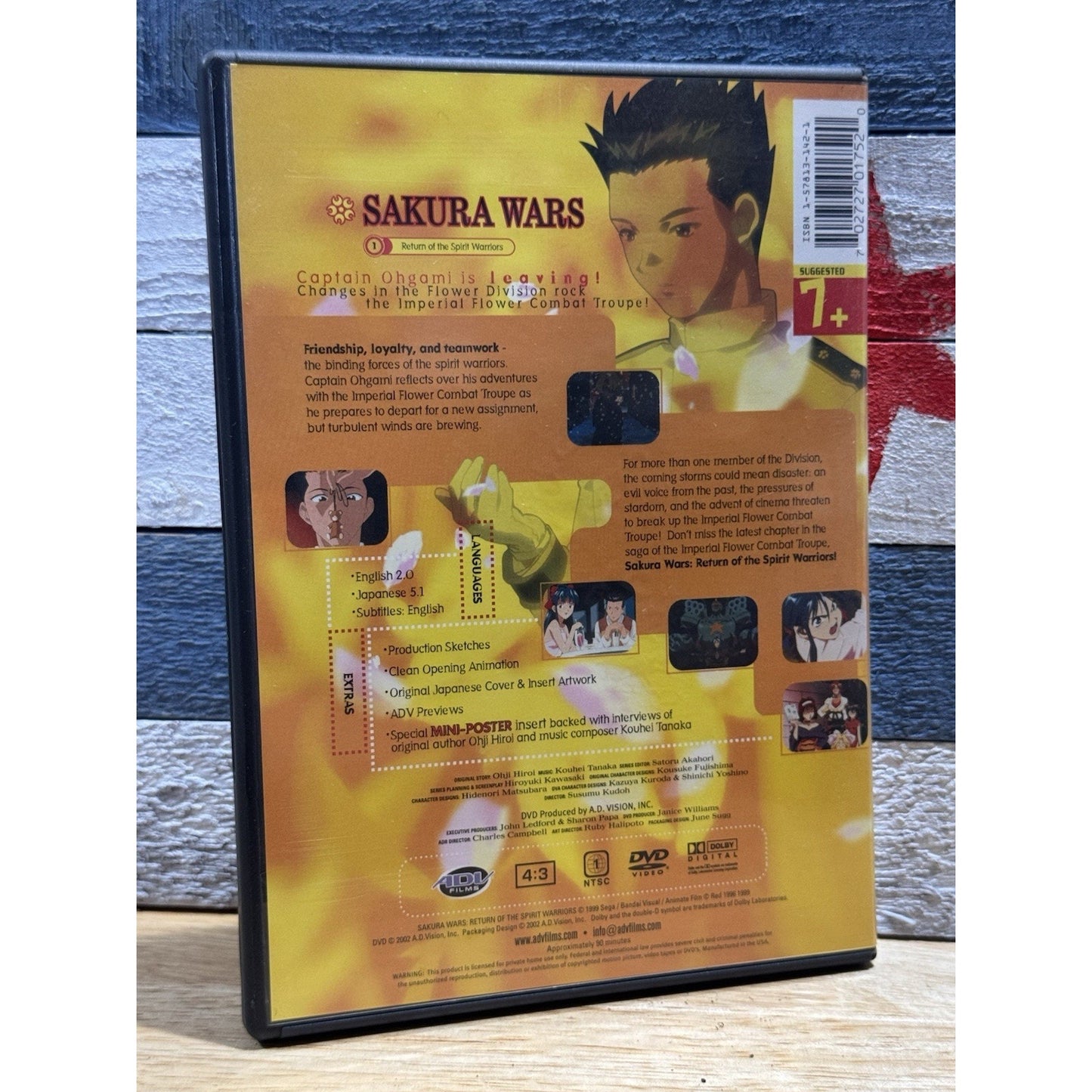 Sakura Wars 2 - Vol. 1: Return of the Spirit Warriors - DVD Used