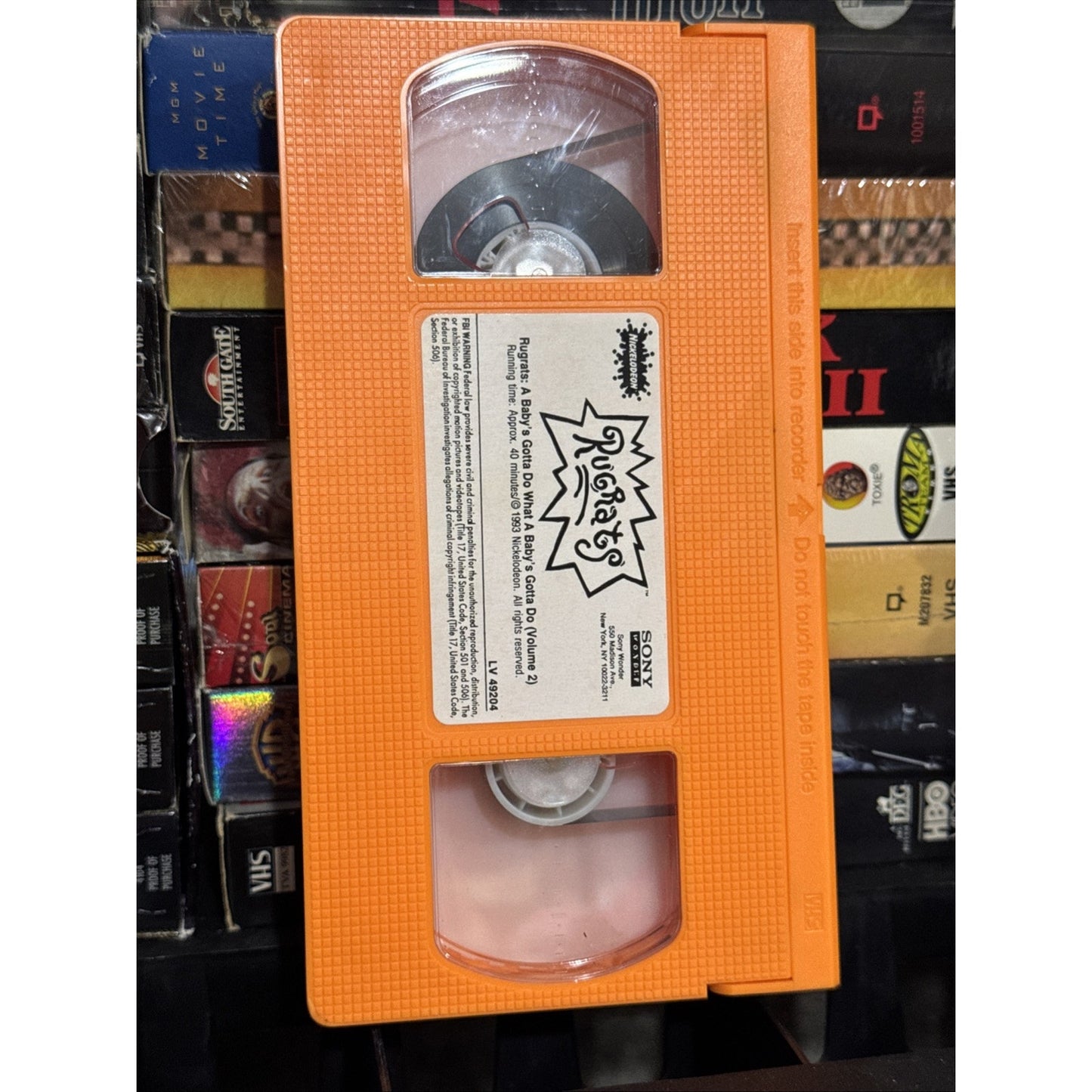 Rugrats Vol. 2 : A Baby's Gotta Do What A Baby's Gotta Do - VHS Used