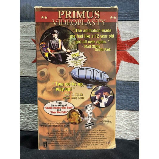 Primus Videoplasty - VHS Used