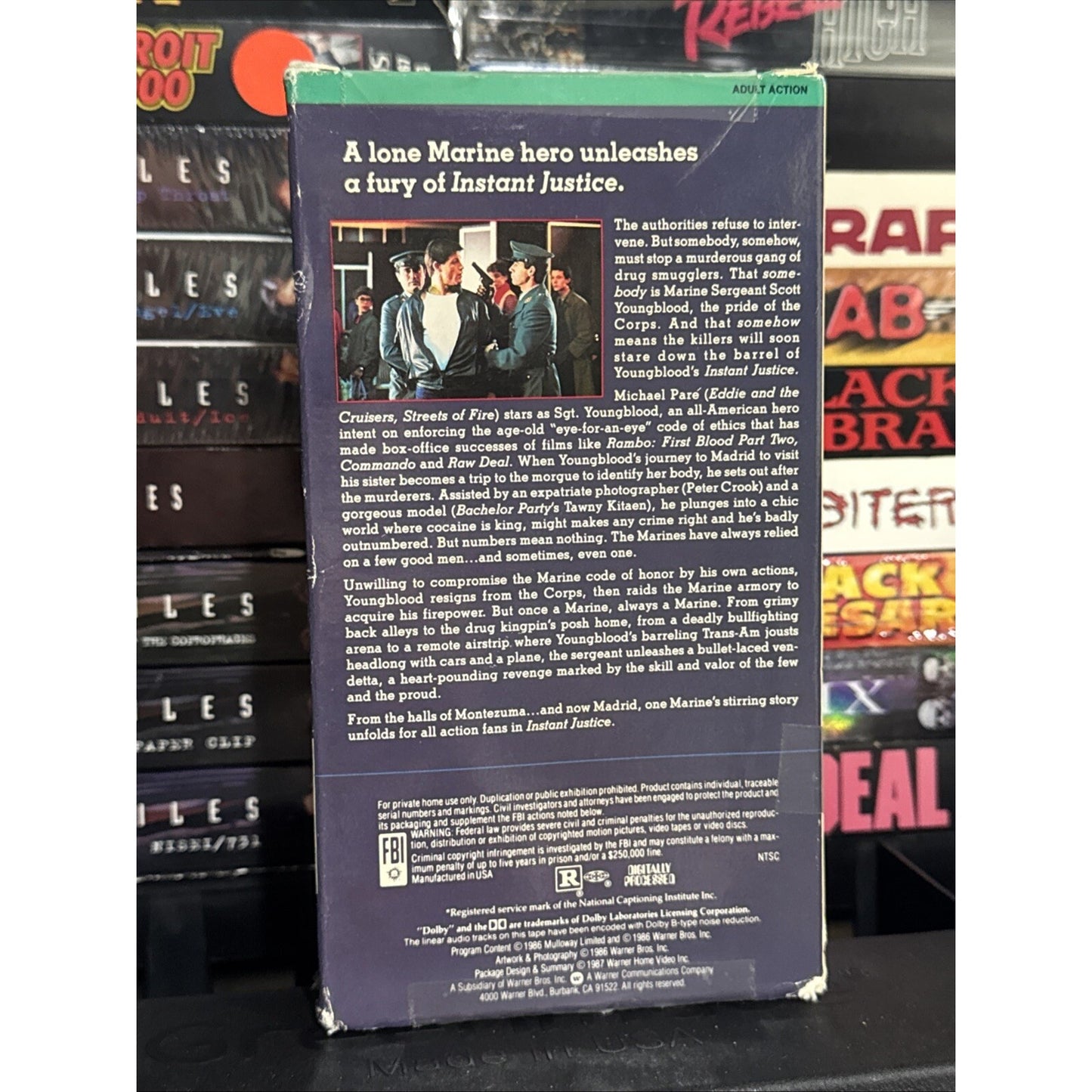 Instant Justice - VHS Used