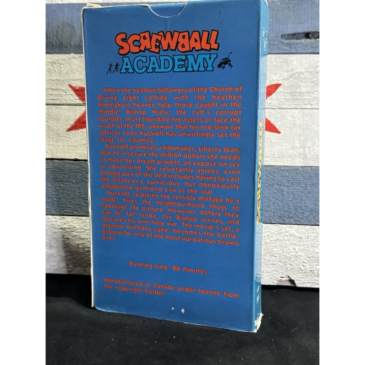 Screwball Academy - VHS Used