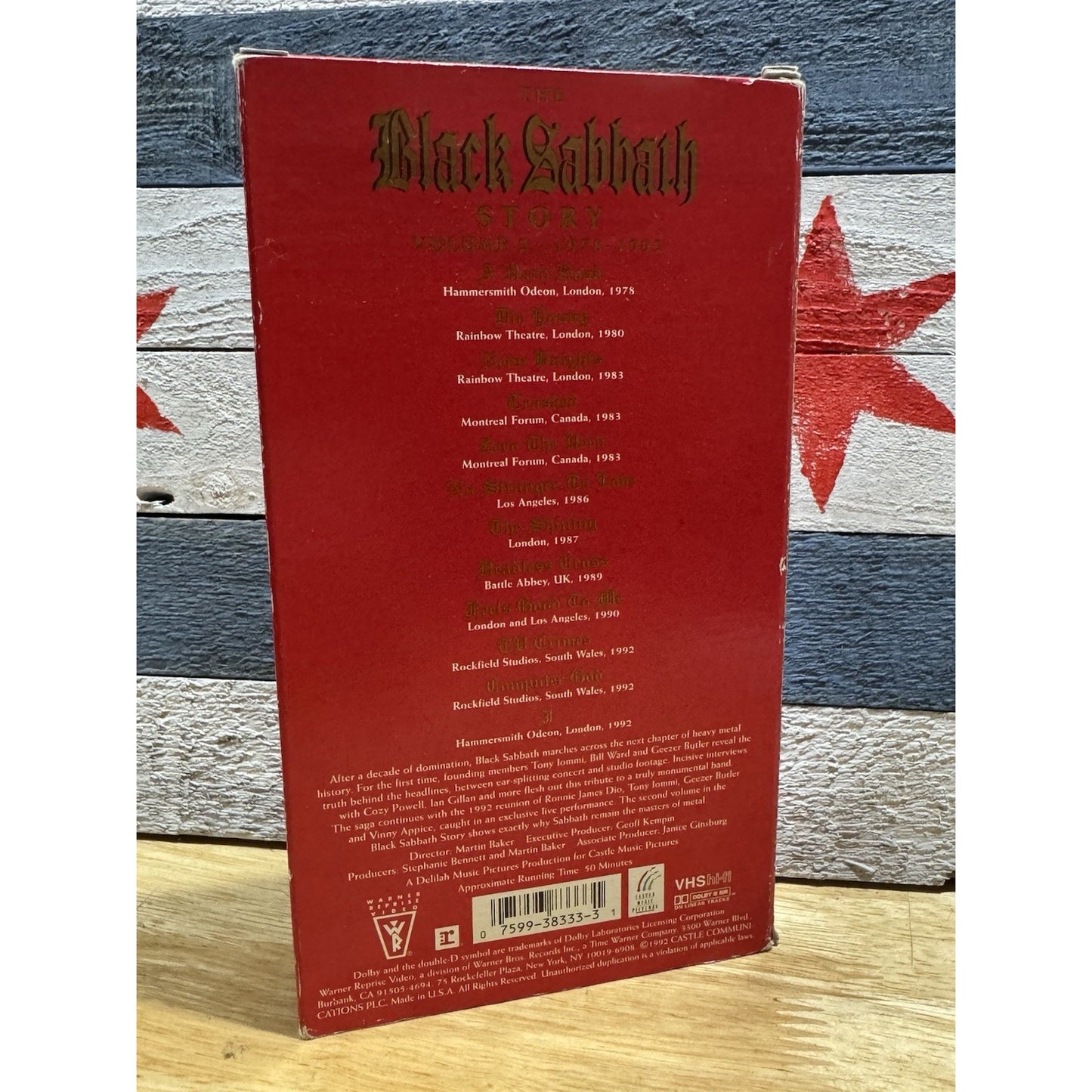 The Black Sabbath Story Vol. 2 1978-1992 - VHS Used