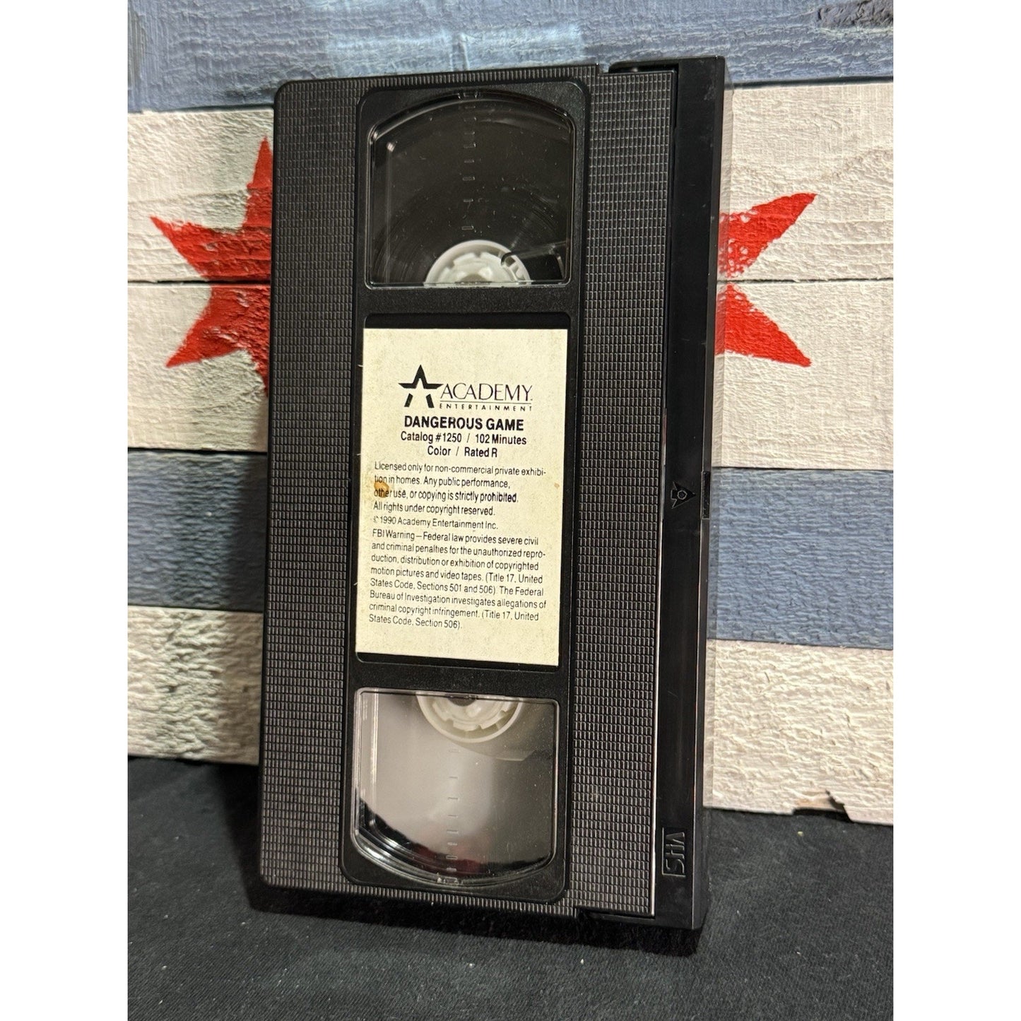 Dangerous Game - VHS Used