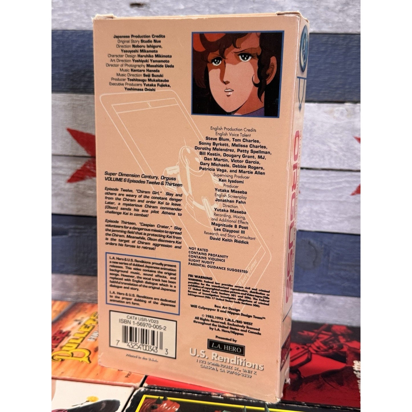 Super Dimension Century Orguss Volume 6 - VHS Used