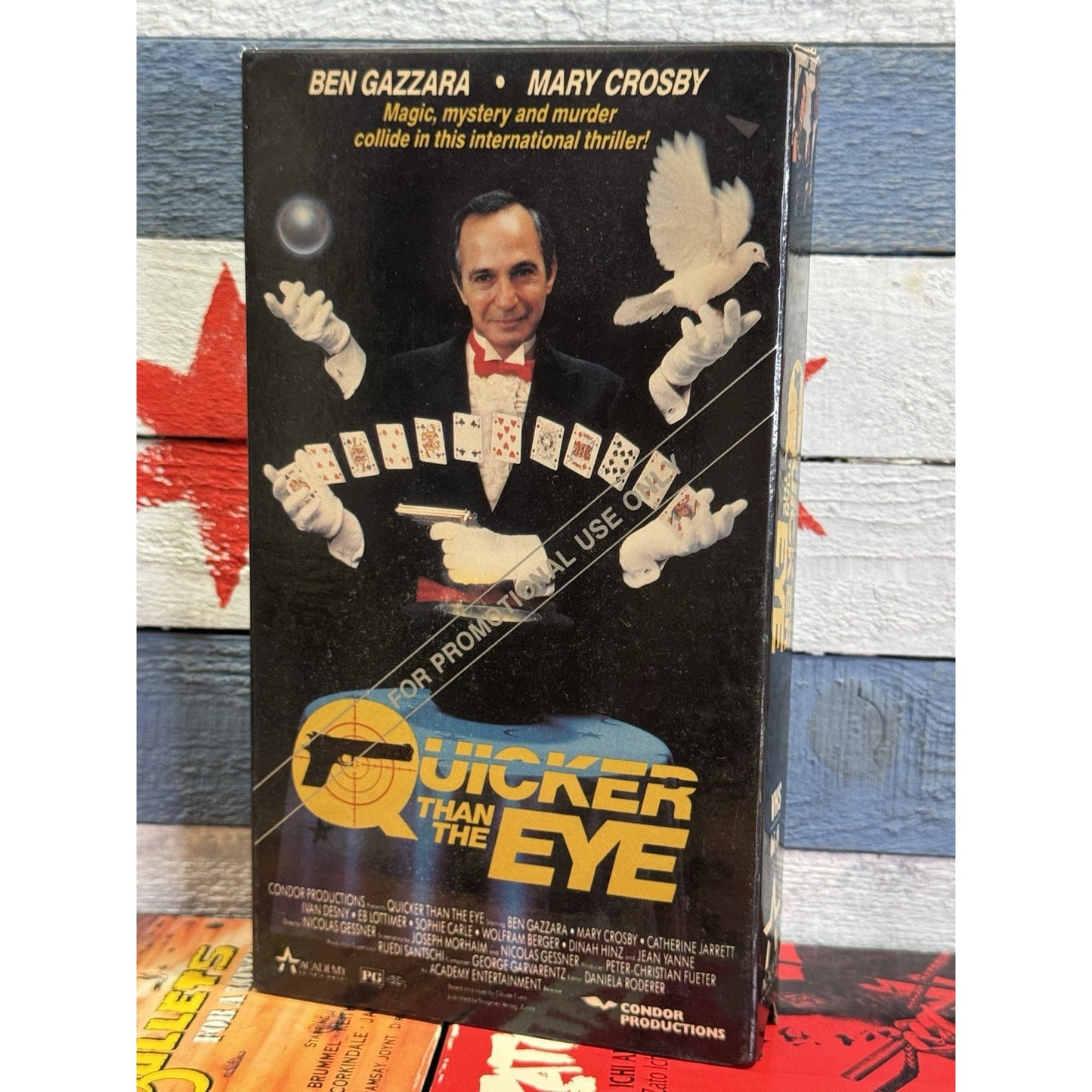 Quicker Than The Eye Promo Screener - VHS Used